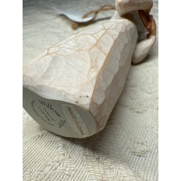 Willow Tree "Love Of Learning" Angel Ornament Figurine Carved Look Susan Lordi - Picture 14 of 16